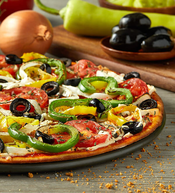 Order Vegan Its Greek To Me Pizza food online from Donatos store, Highland Heights on bringmethat.com
