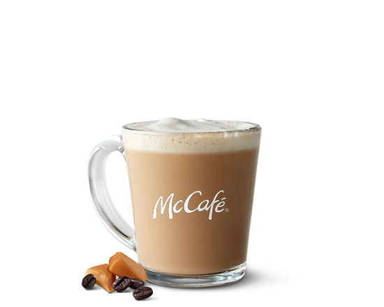 Order Caramel Latte food online from McDonald's store, Baldwin Park on bringmethat.com