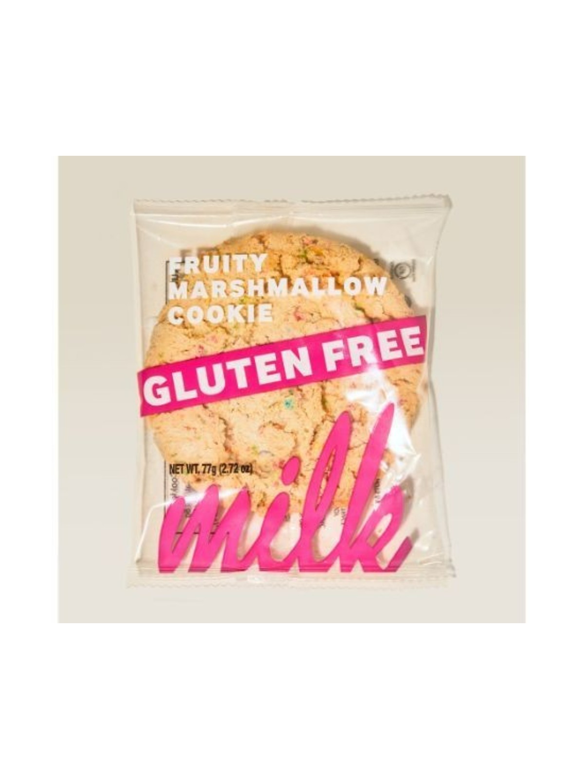 Order Milk Bar Gluten-free Fruity Marshmallow Cookie (2.72 oz) food online from Stock-Up Mart store, Minneapolis on bringmethat.com