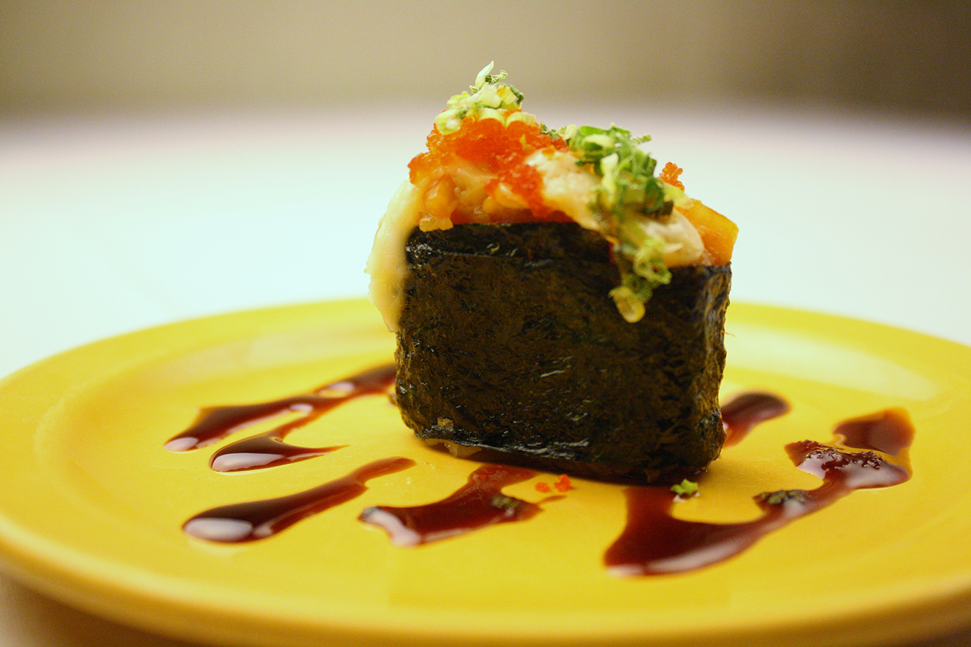 Order Spicy Scallop Volcano Nigiri food online from Sushi Katsu store, Lakewood on bringmethat.com