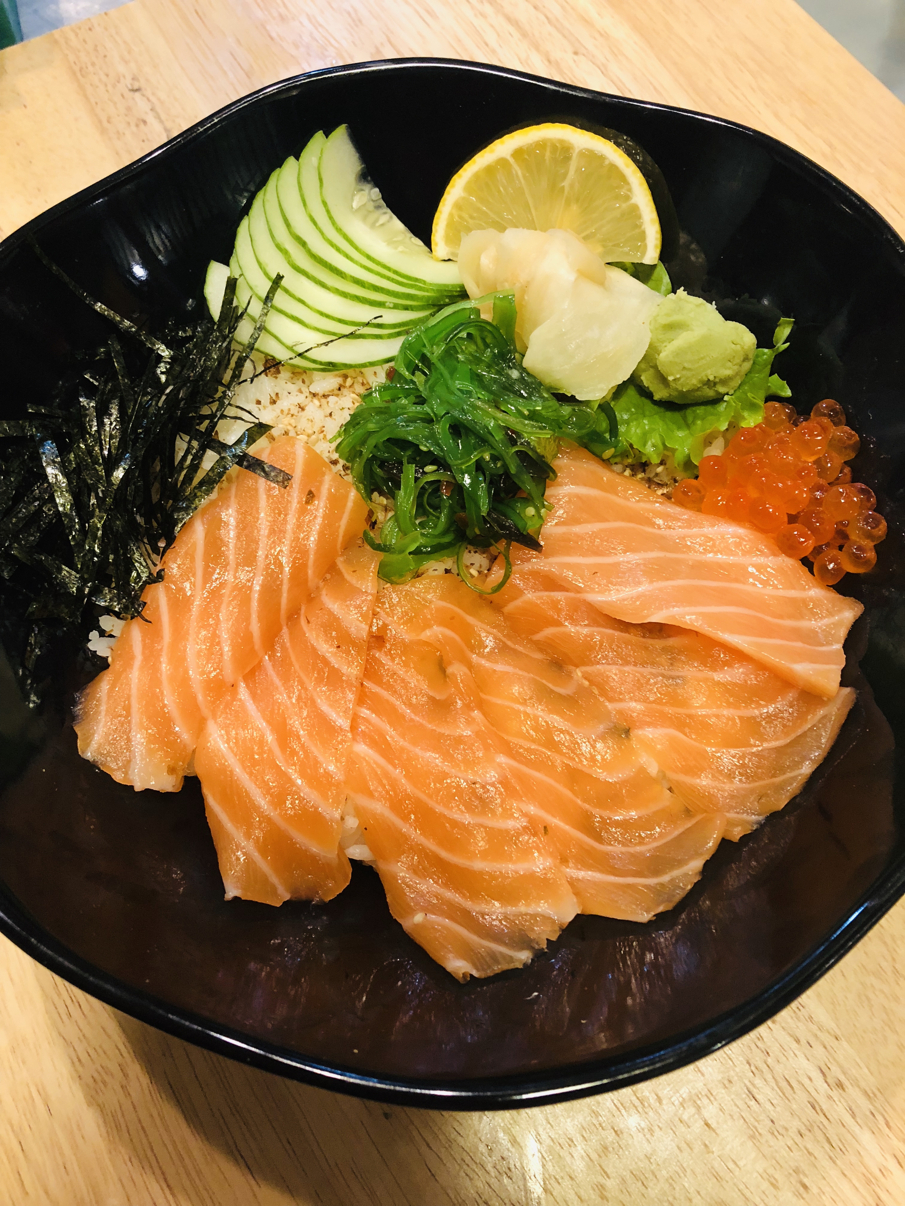 Order Salmon & Masago Don food online from Sumo Japanese Restaurant store, Brooklyn on bringmethat.com