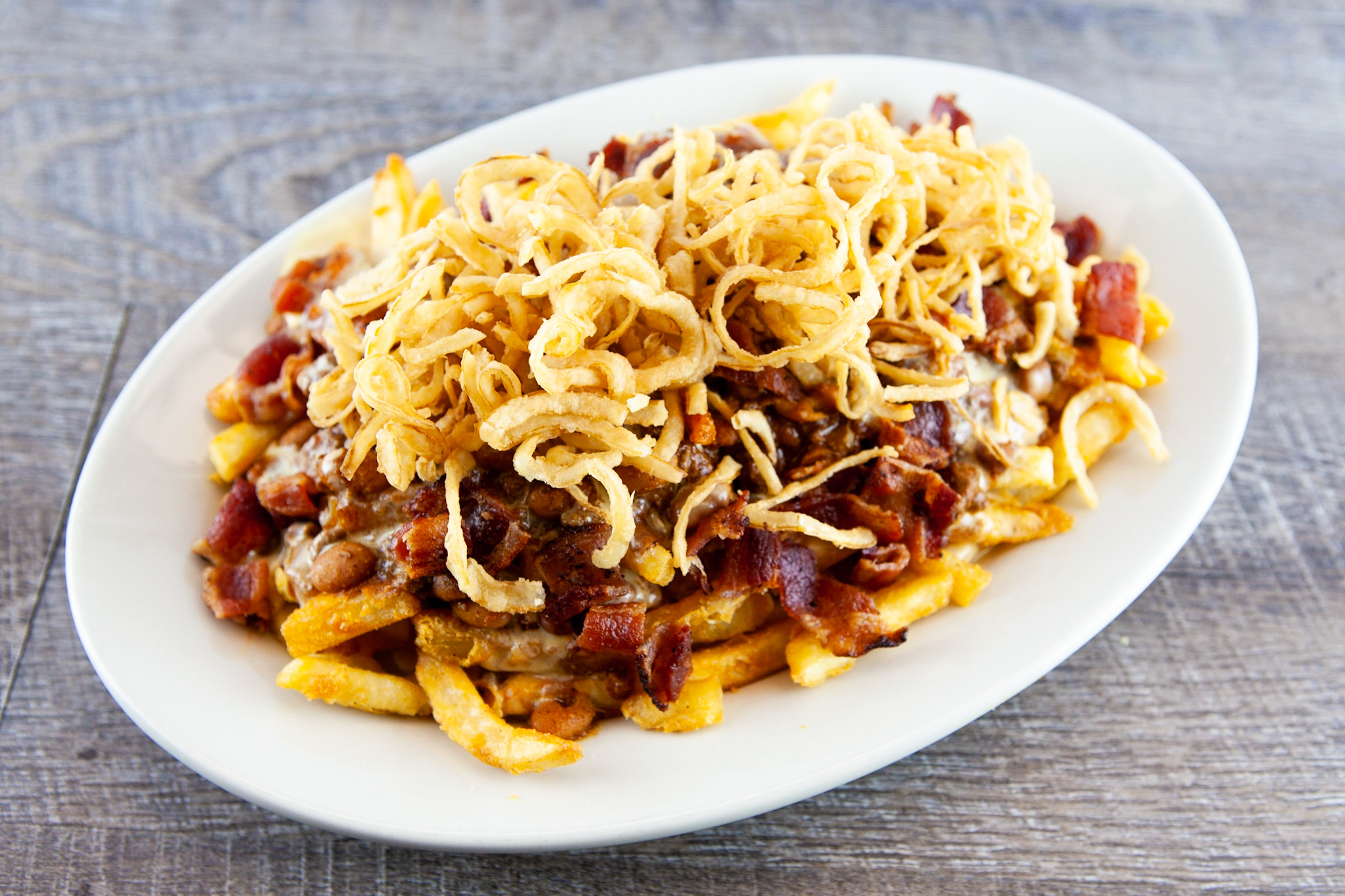 Order Loaded Fries food online from Fitz's store, University City on bringmethat.com