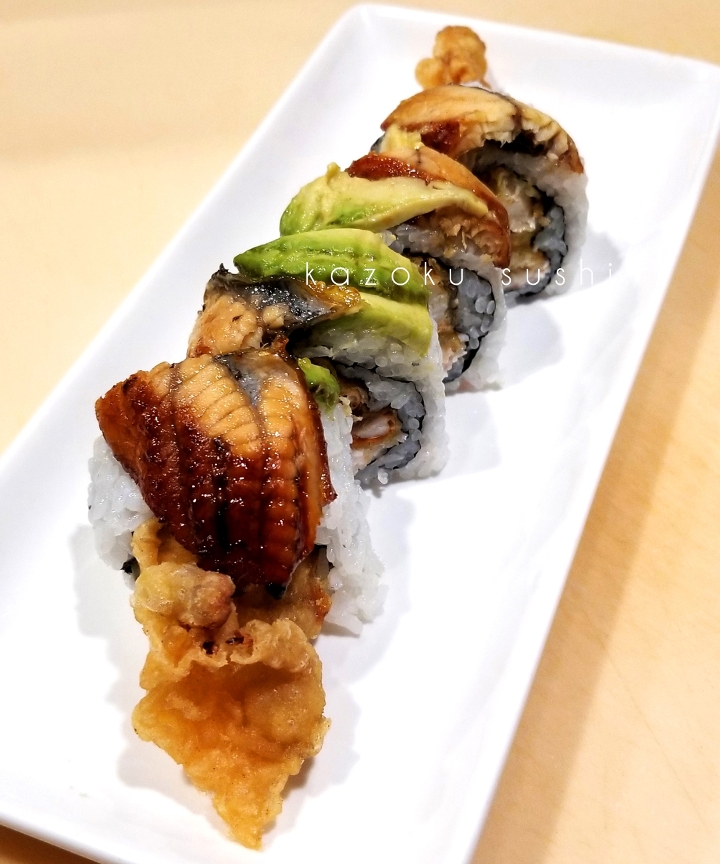 Order Scorpion Roll food online from Kazoku Sushi store, Troy on bringmethat.com