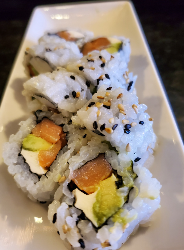 Order Philadelphia Roll food online from Iron Fish Sushi & Grill store, Pflugerville on bringmethat.com
