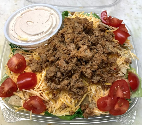 Order Turkey Taco Salad food online from Lunchbox Deli store, Grosse Pointe on bringmethat.com