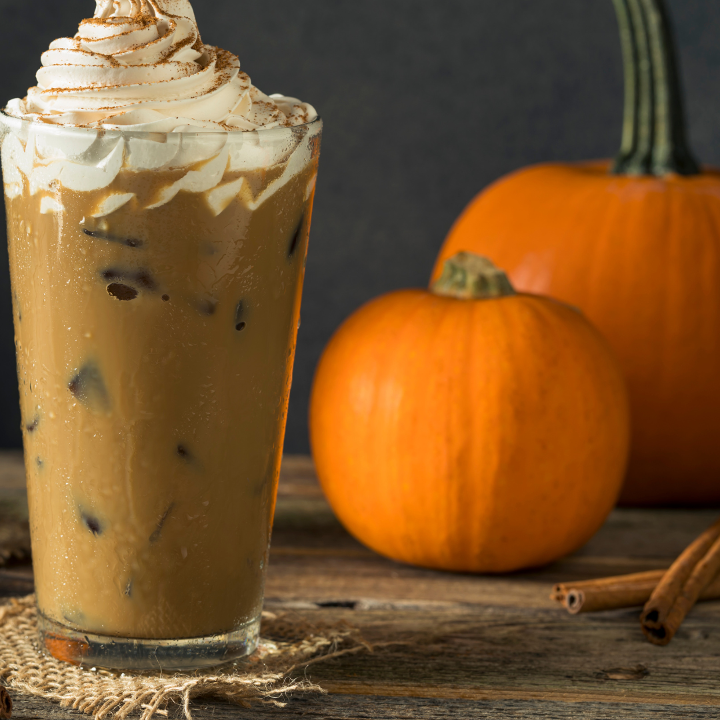 Order Iced Pumpkin Spice Latte food online from Red store, Red Bank on bringmethat.com