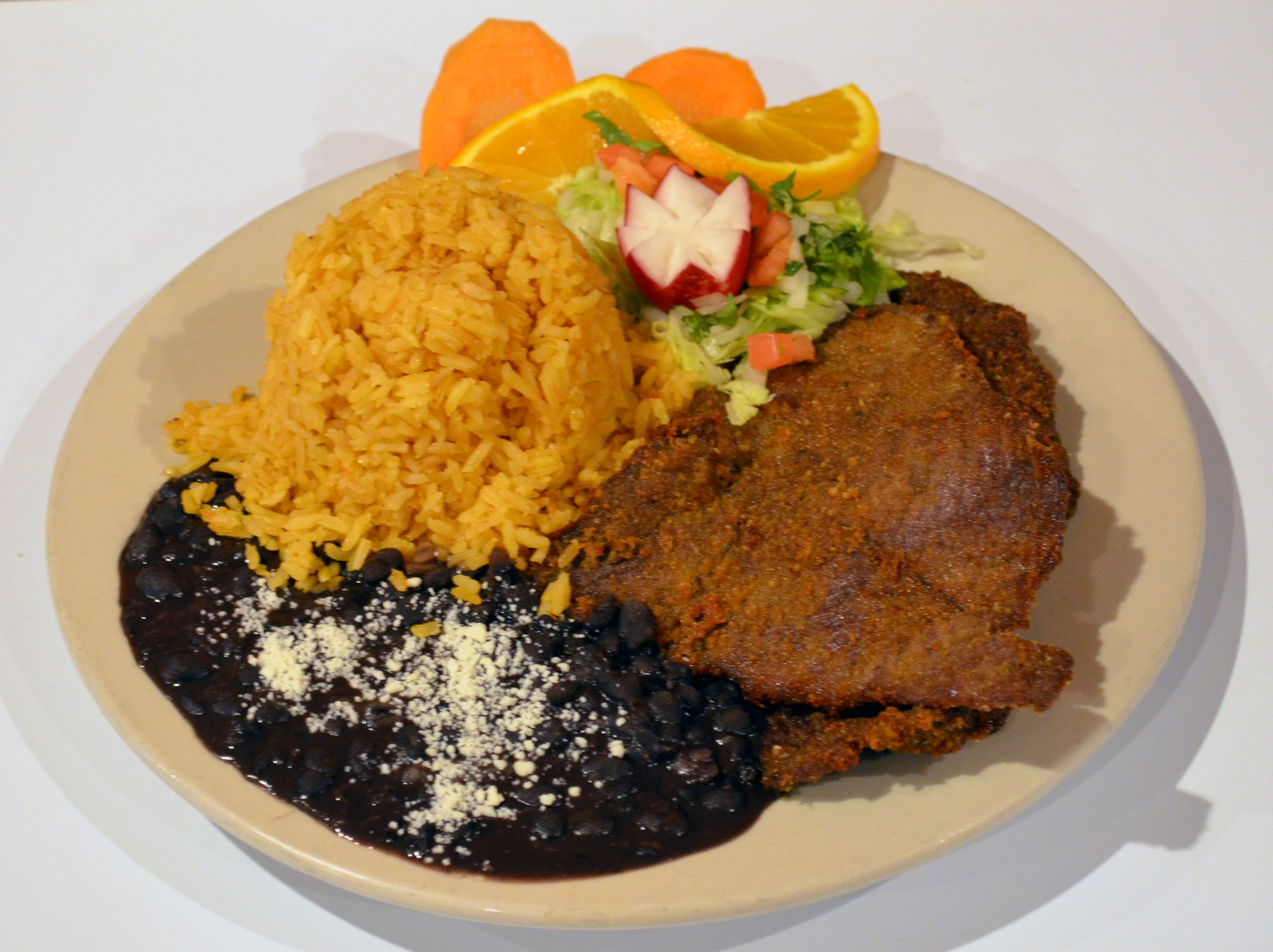 Order Milanesa De Res food online from Pancho Villa Restaurant store, Bronx on bringmethat.com