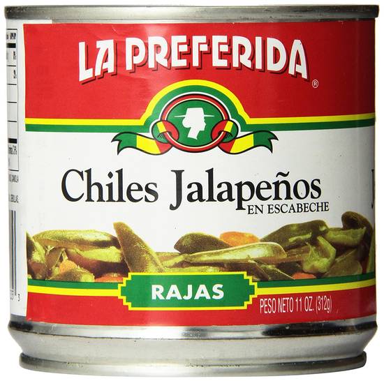 Order La Preferida Chiles Jalapenos Sliced food online from Deerings Market store, Traverse City on bringmethat.com
