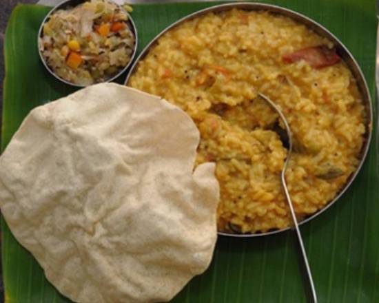 Order Sambar Rice w/ Papad food online from Surya Tiffins store, Naperville on bringmethat.com