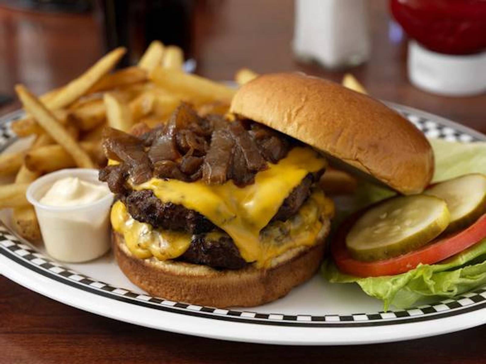 Order Meat Head Burger food online from Deluxe Diner store, Chicago on bringmethat.com