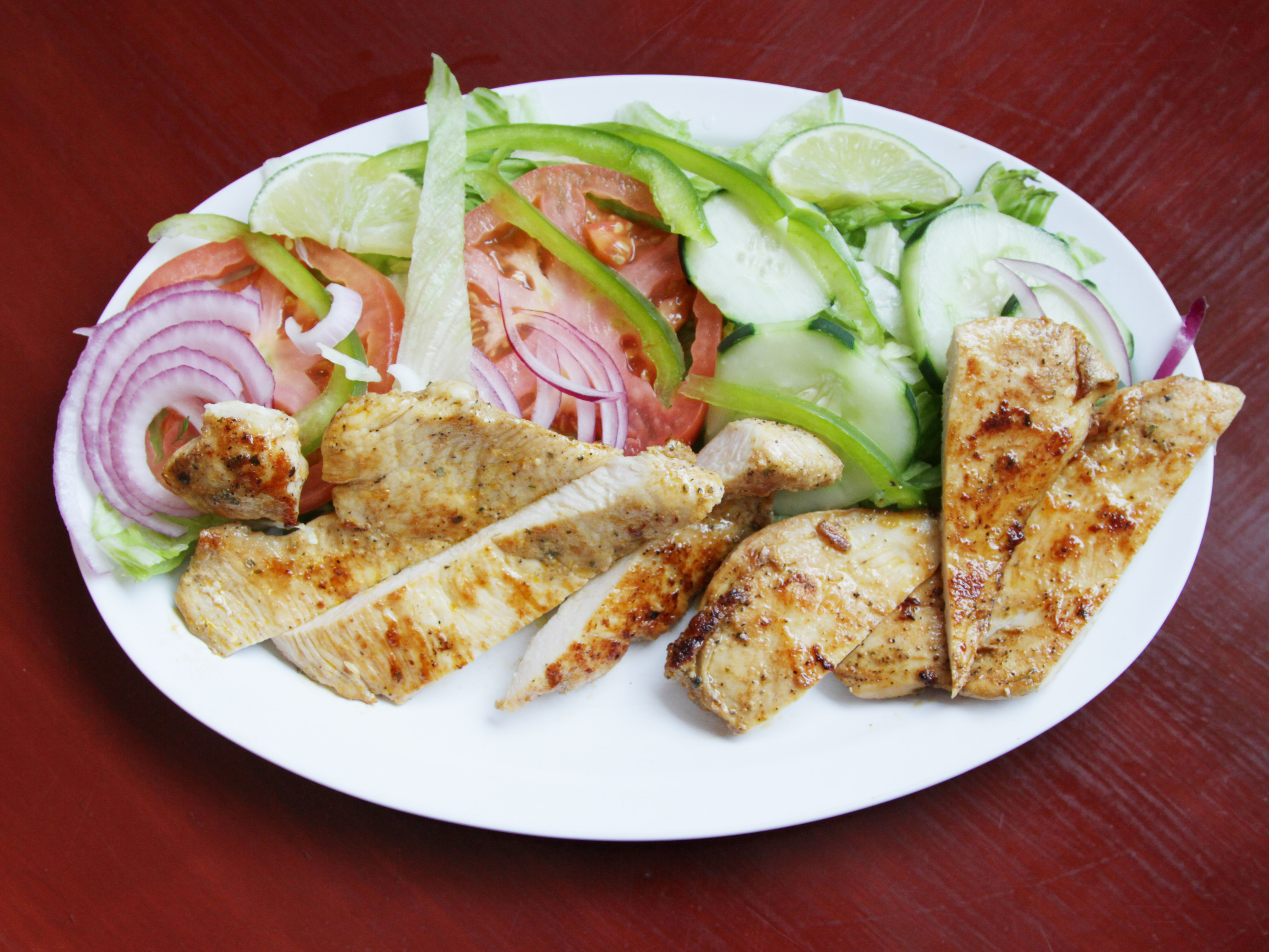 Order Grilled Chicken Salad food online from Rudy Deli Restaurant Corporation store, Maspeth on bringmethat.com