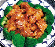 Order S3. Sesame Chicken food online from Double Dragon store, Elizabethtown on bringmethat.com