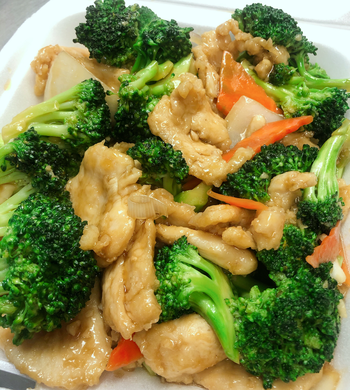 Order Chicken with Broccoli Lunch food online from China A Go Go (Losee) store, North Las Vegas on bringmethat.com