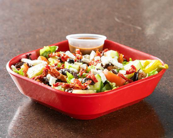 Order Greek Salad food online from Palio's Pizza Cafe - Midland TX store, Midland on bringmethat.com