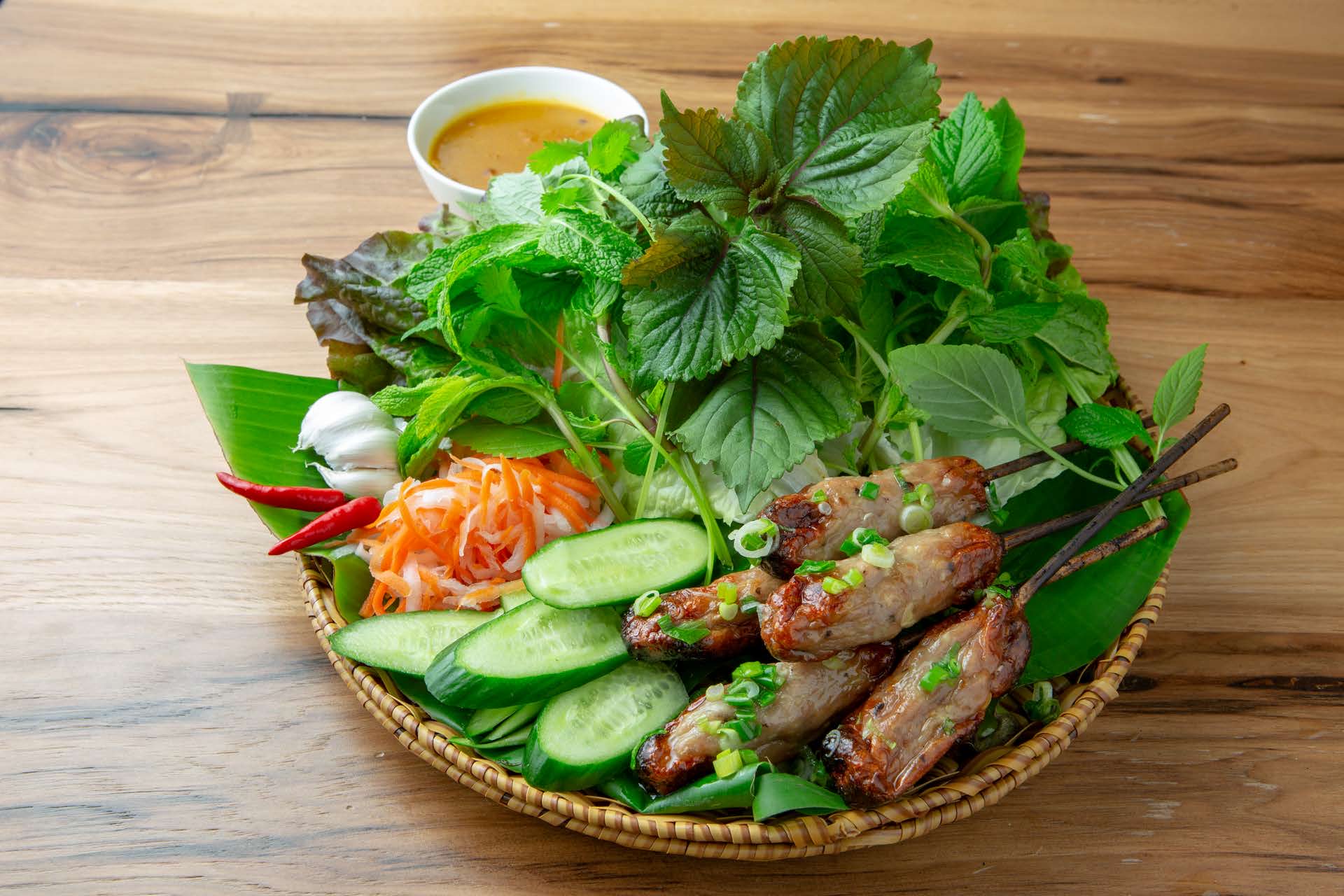 Order 20. Nem Lụi food online from 5 Star Hue store, El Monte on bringmethat.com