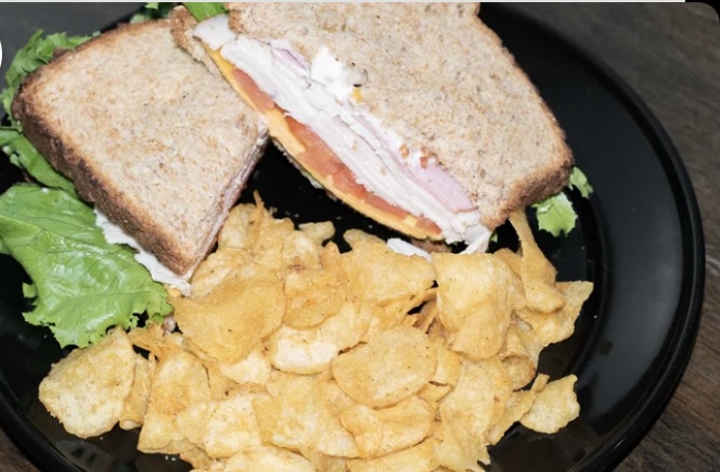 Order All American Club Sandwich food online from Gingersnaps Coffehouse & Cafe store, Terre Haute on bringmethat.com