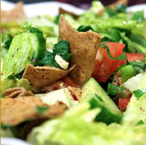 Order Fatoush Salad food online from Zaytoon Kabob store, Garden Grove on bringmethat.com