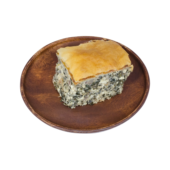 Order Spinach Pie (piece) food online from Anita's Kitchen store, Orion charter Township on bringmethat.com
