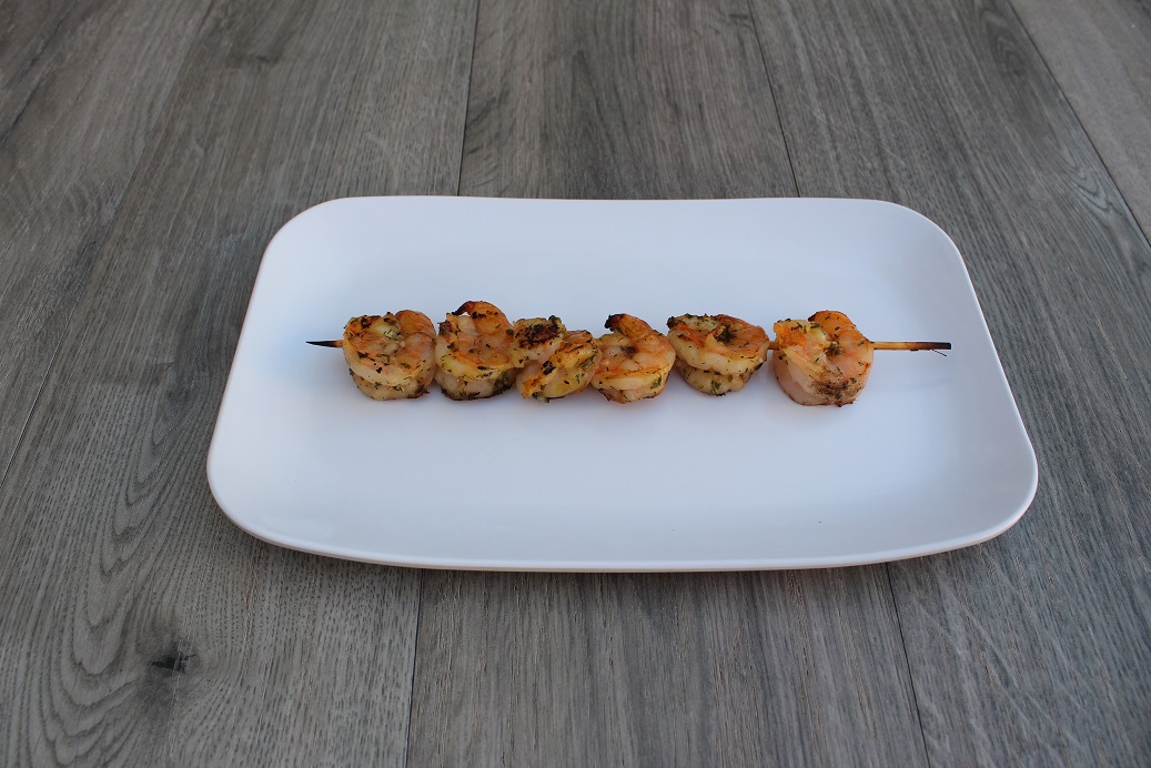 Order Side of Shrimp Skewer food online from Daphne's Greek Cafe store, Ontario on bringmethat.com