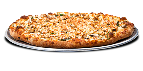 Order Chicken Alfredo Pizza food online from Glass Nickel Pizza Co. - East store, Madison on bringmethat.com