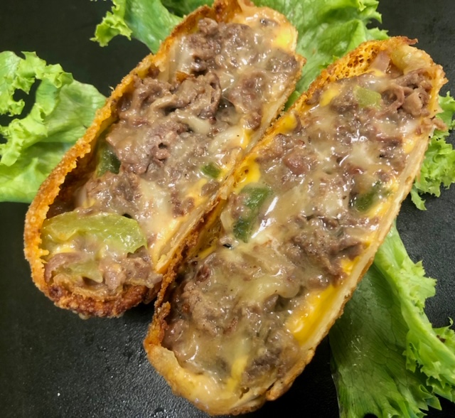 Order Philly Cheese Egg Roll food online from House Of Burrito Chicken & Pizza store, Waldwick on bringmethat.com