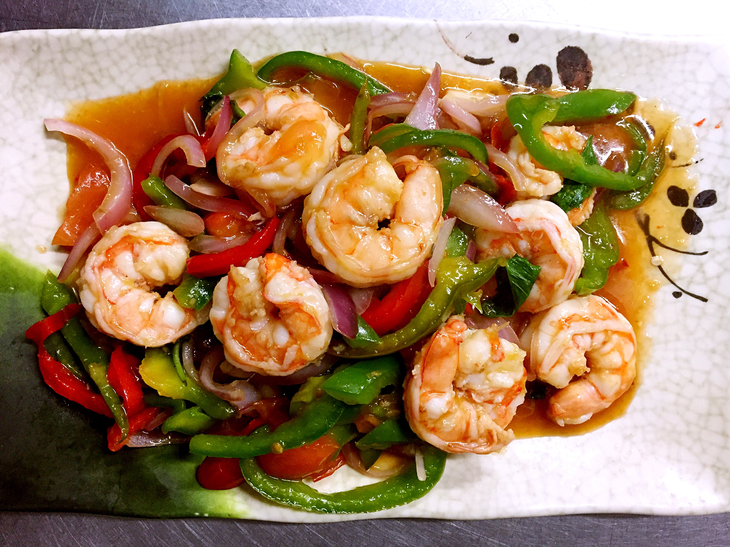 Order Thai Basil Shrimp food online from No.1 chinese restaurant store, New York on bringmethat.com