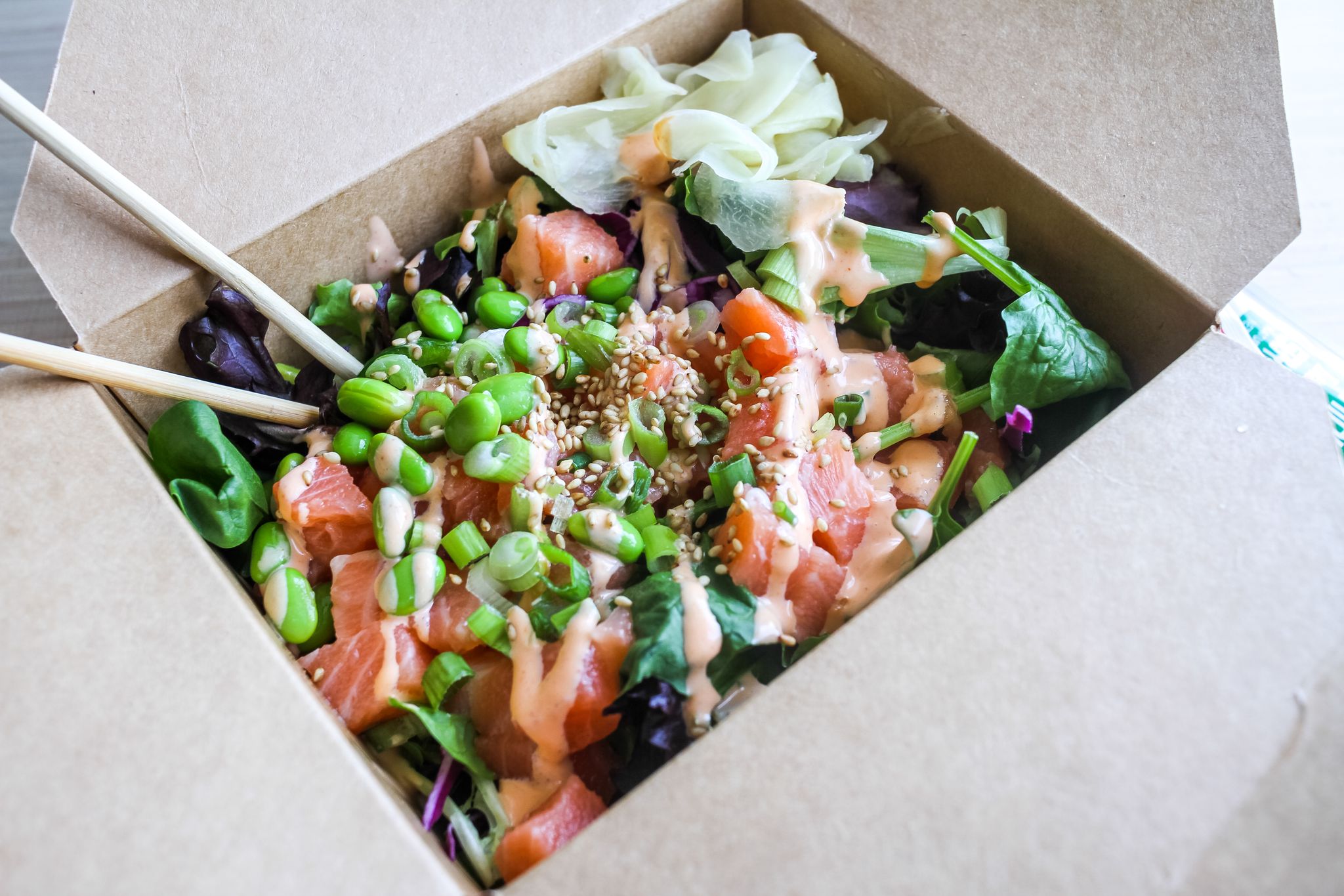 Order Small Poke Bowl food online from Poke Life store, Roswell on bringmethat.com