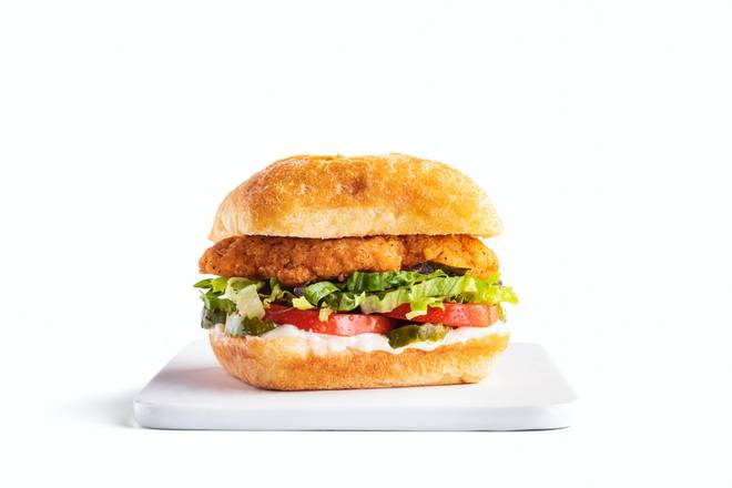 Order SPICY CHICKEN SANDWICH food online from Cafe Zupas store, Avondale on bringmethat.com