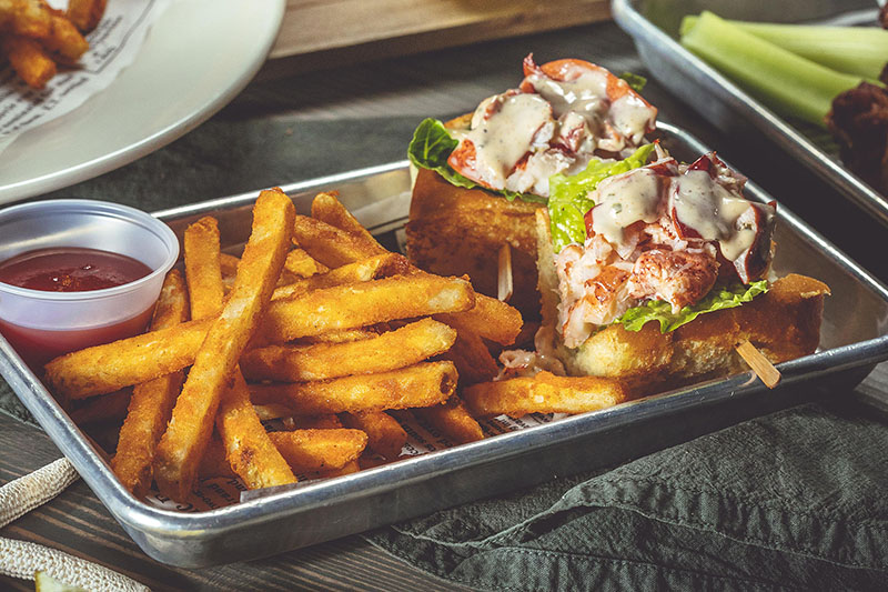Order Lobster Roll food online from Holy Crab Cajun Seafood store, White Plains on bringmethat.com