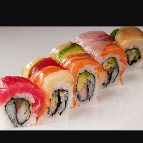 Order Rainbow Roll food online from Mizuno store, Wantagh on bringmethat.com