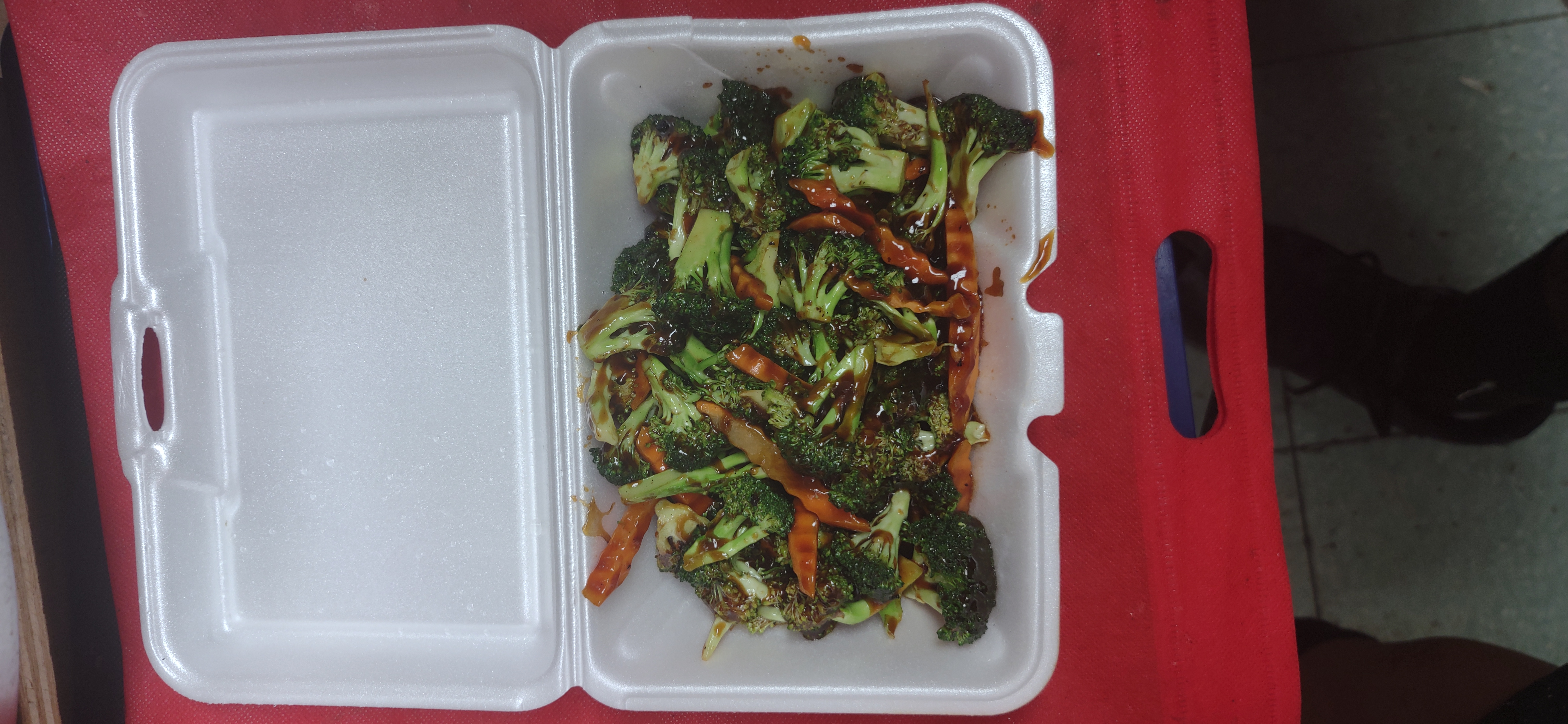 Order 161. Broccoli with Brown Sauce  food online from China Wok store, Lima on bringmethat.com