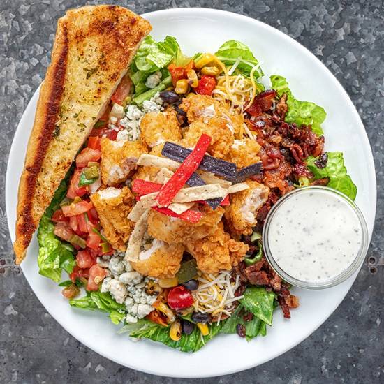 Order Half Buffalo's Cobb Salad food online from Buffalo's Southwest Cafe store, Flowery Branch on bringmethat.com