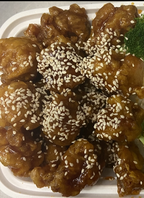 Order S9. Sesame Chicken food online from New Jin Xin store, Brooklyn on bringmethat.com