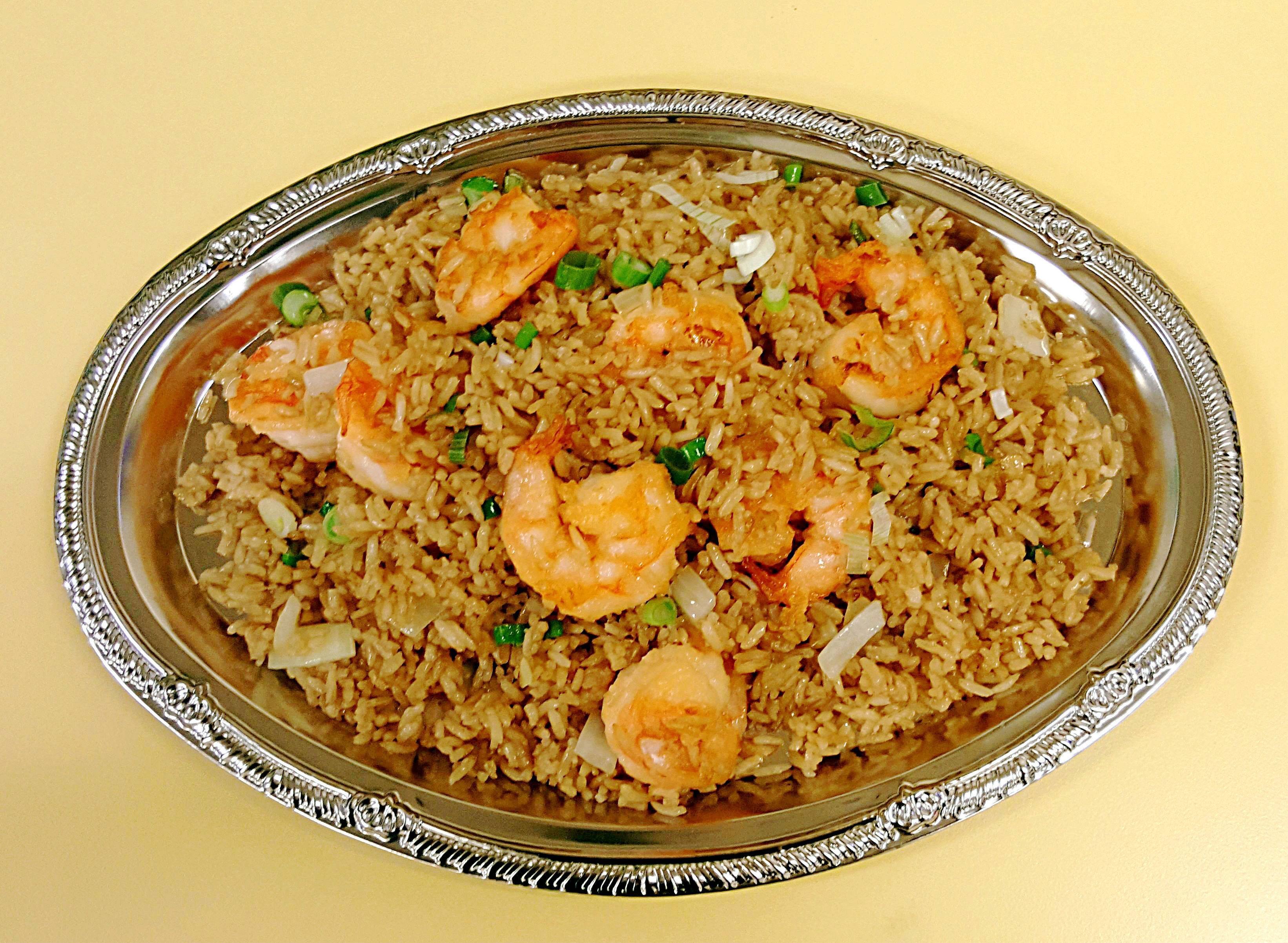 Order 23. Jumbo Shrimp Fried Rice food online from China Taste store, Duluth on bringmethat.com