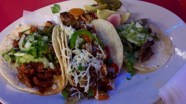 Order Al Pastor Taco food online from Cassave restaurant & taqueria store, Emeryville on bringmethat.com