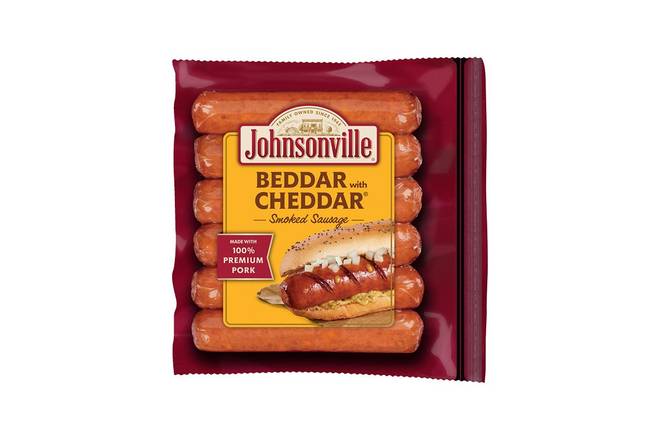 Order Johnsonville Sausage Smoked Cheddar 15OZ food online from KWIK TRIP #147 store, Saint Joseph on bringmethat.com