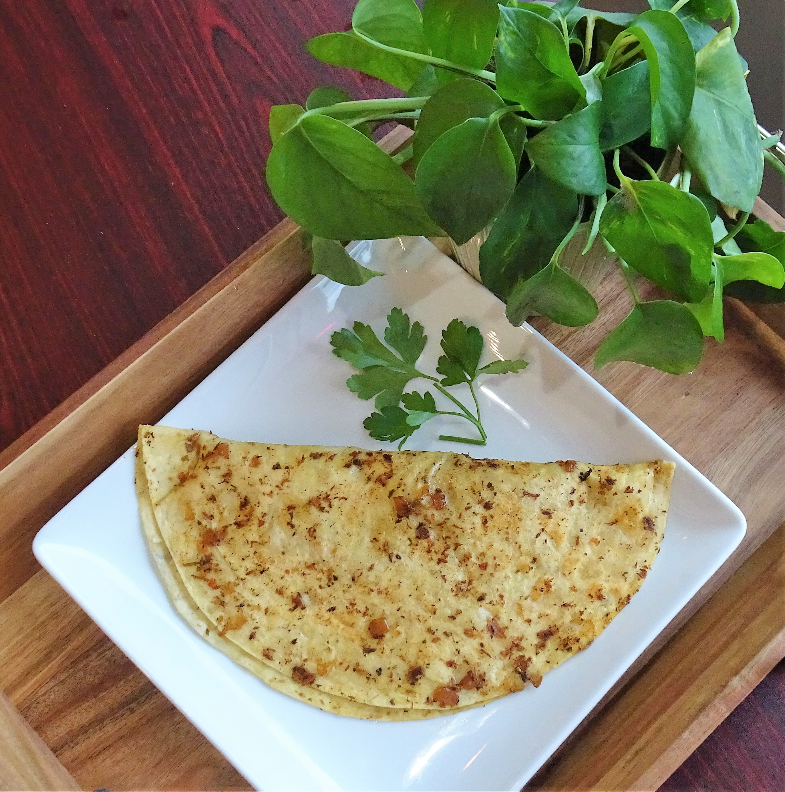 Order Salsadilla- (Cheese Quesadilla with Salsa) food online from Wild Tacoz store, Falls Church on bringmethat.com