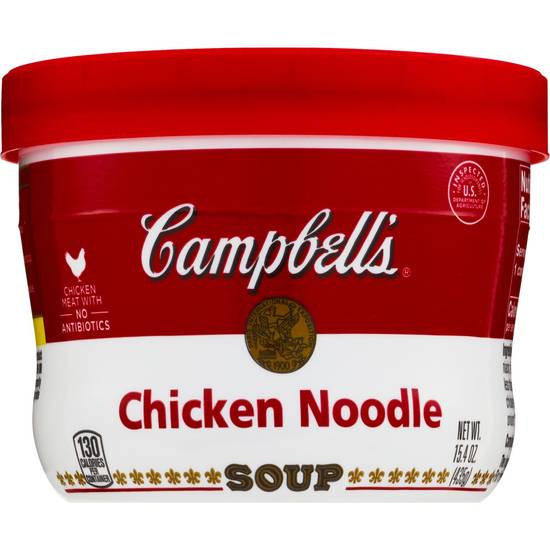 Order Campbell's Chicken Noodle Soup Microwave Bowl, 15.4 OZ food online from Cvs store, MARTINEZ on bringmethat.com