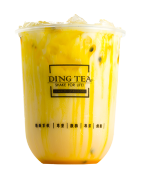 Order Passion Fruit Yogurt - CAFFEINE FREE food online from Ding Tea store, Fountain Valley on bringmethat.com
