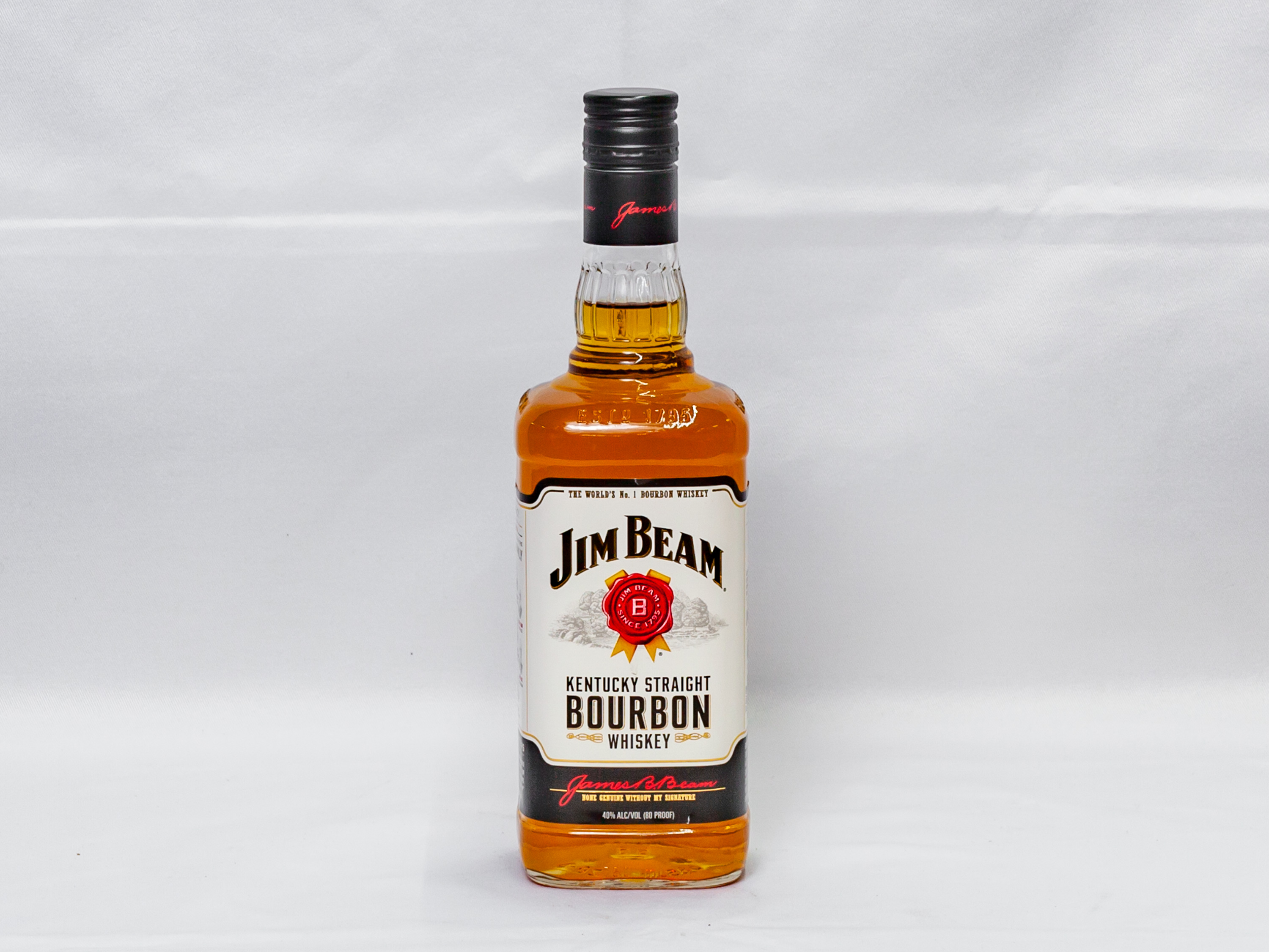 Order Jim Beam Bourbon Whiskey food online from Pm Food & Liquor store, Harvey on bringmethat.com