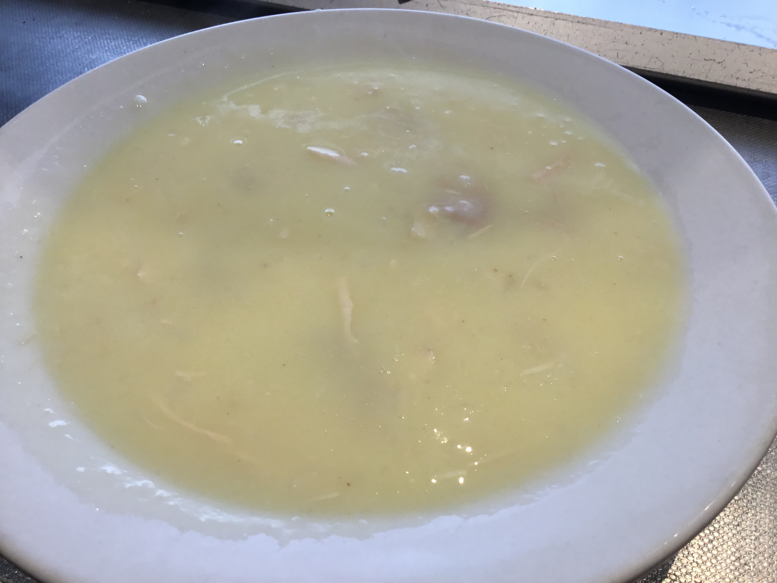 Order Augolemono Soup food online from Mythos Authentic Hellenic Cuisine store, Flushing on bringmethat.com
