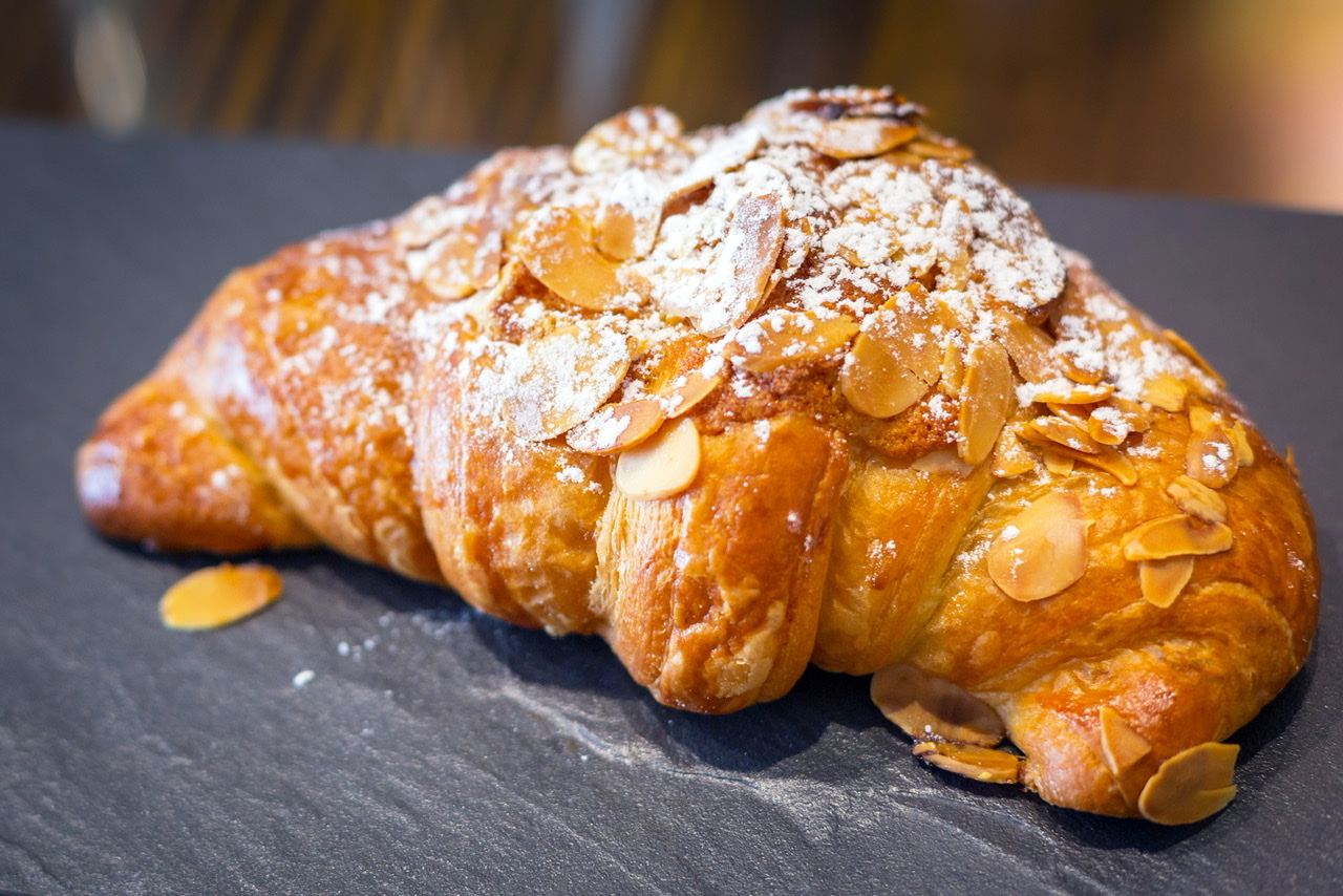 Order Almond Croissant food online from Cafe Lambretta store, San Francisco on bringmethat.com