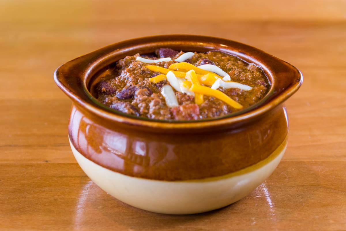 Order Chili con Carne Soup food online from Salsa Grill store, Woodlawn on bringmethat.com