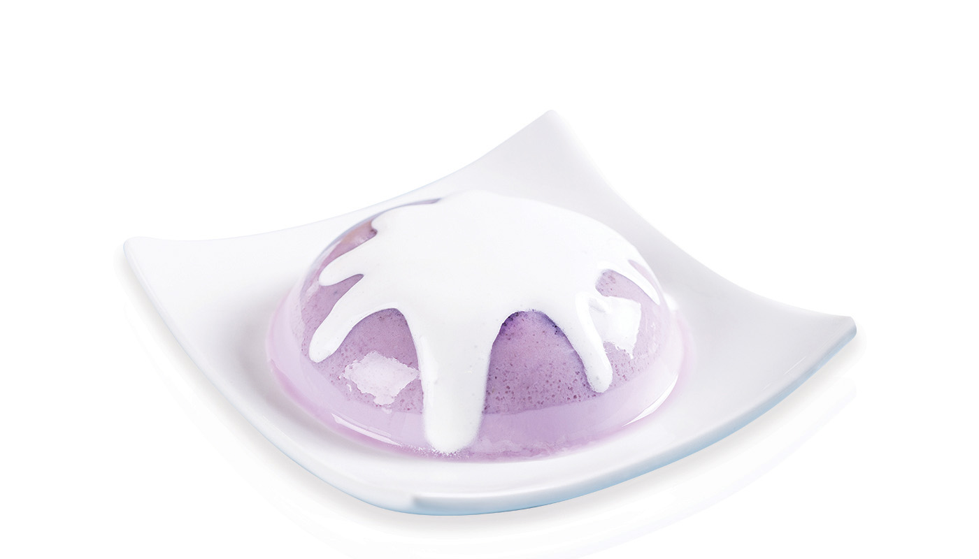 Order Purple Lover Pudding 紫薯の布丁 food online from Sweethoney Dessert store, Colma on bringmethat.com
