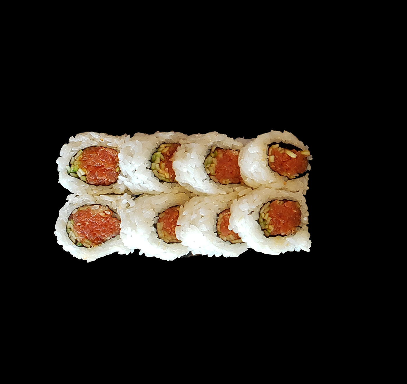 Order Spicy Tuna Cut Roll food online from Nonstop Sushi & Sake Bar store, Santa Monica on bringmethat.com
