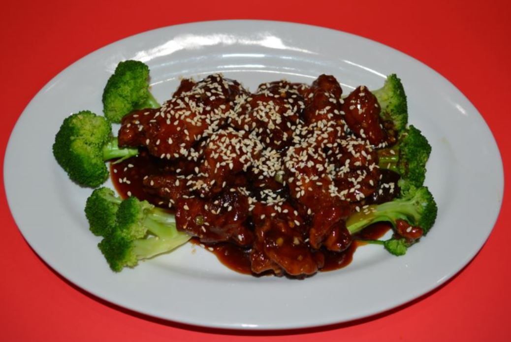 Order C17. Sesame Chicken food online from Canton Express store, Plano on bringmethat.com