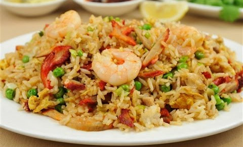 Order 25. House Special Fried Rice food online from Super China Buffet store, Kenosha on bringmethat.com