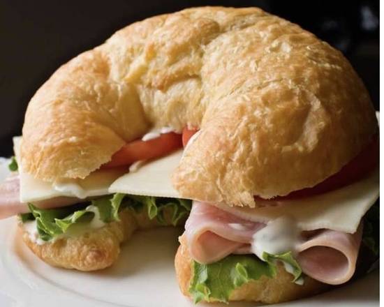 Order Ham and Cheese Sandwich  food online from Kwench Juice Cafe store, Kent on bringmethat.com