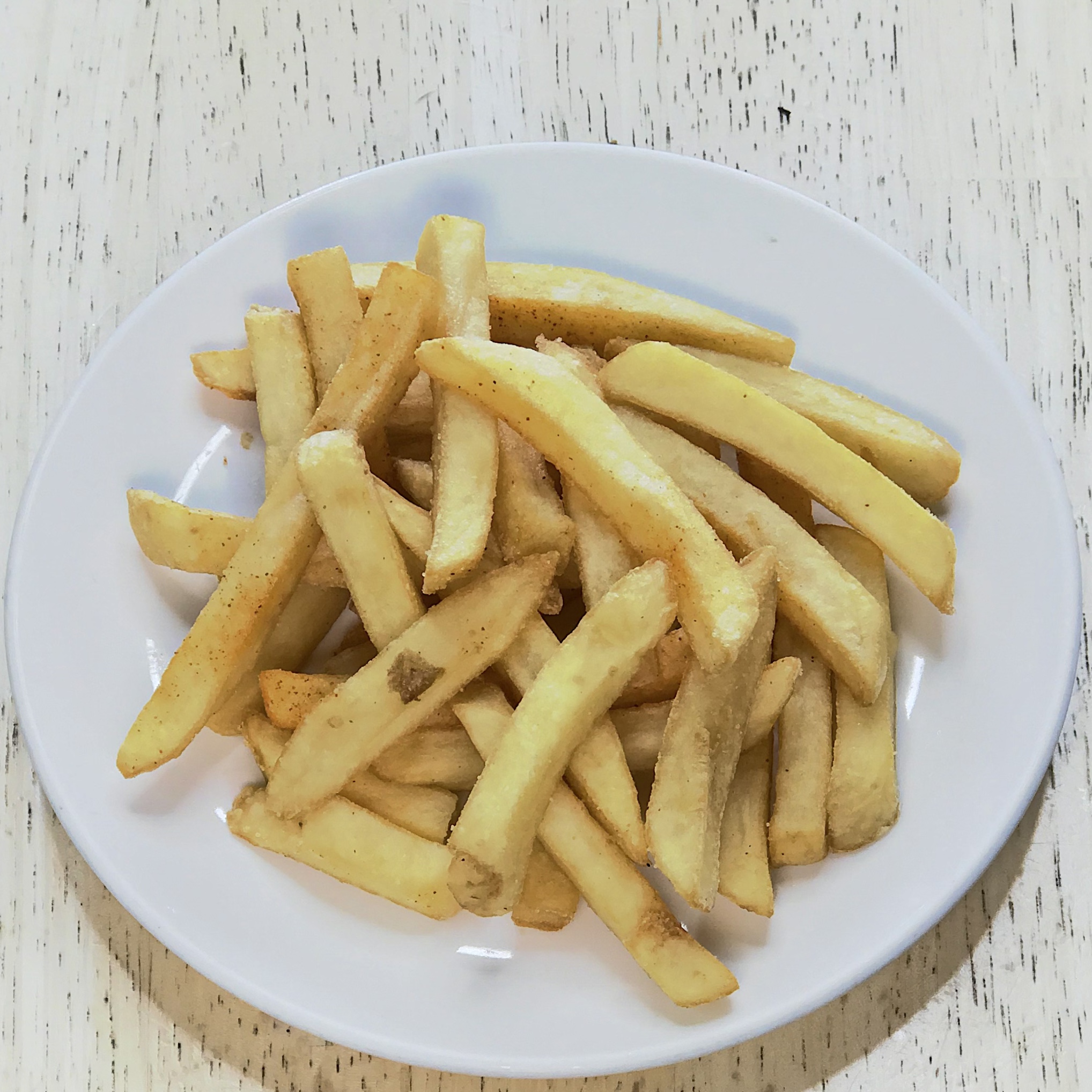 Order French Fries food online from Bluesalt Fish Grill store, Redondo Beach on bringmethat.com