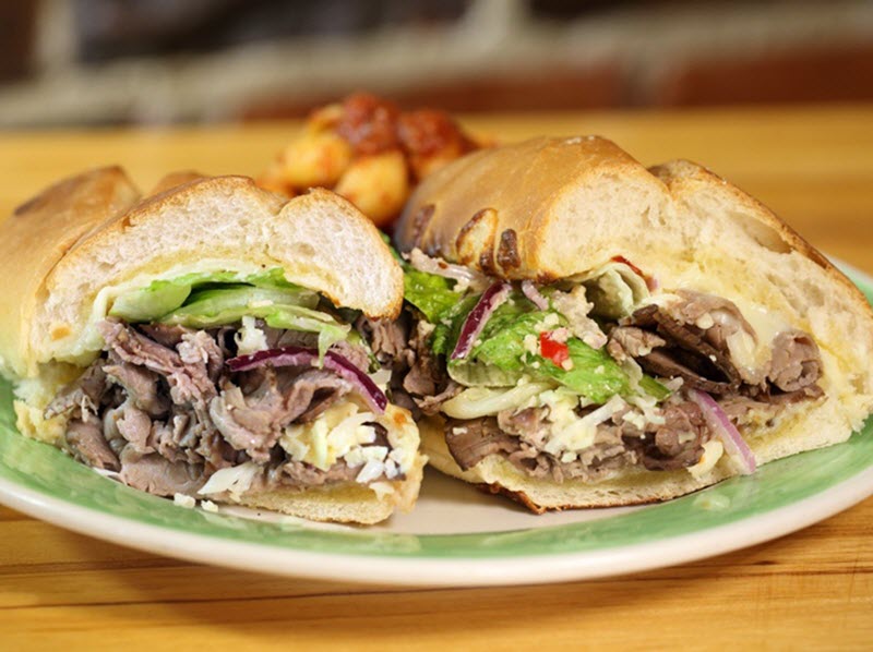 Order Joe’s Special Roast Beef Sandwich food online from The Pasta House store, O'Fallon on bringmethat.com